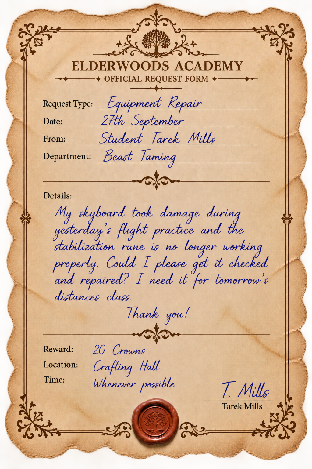 Academy Task